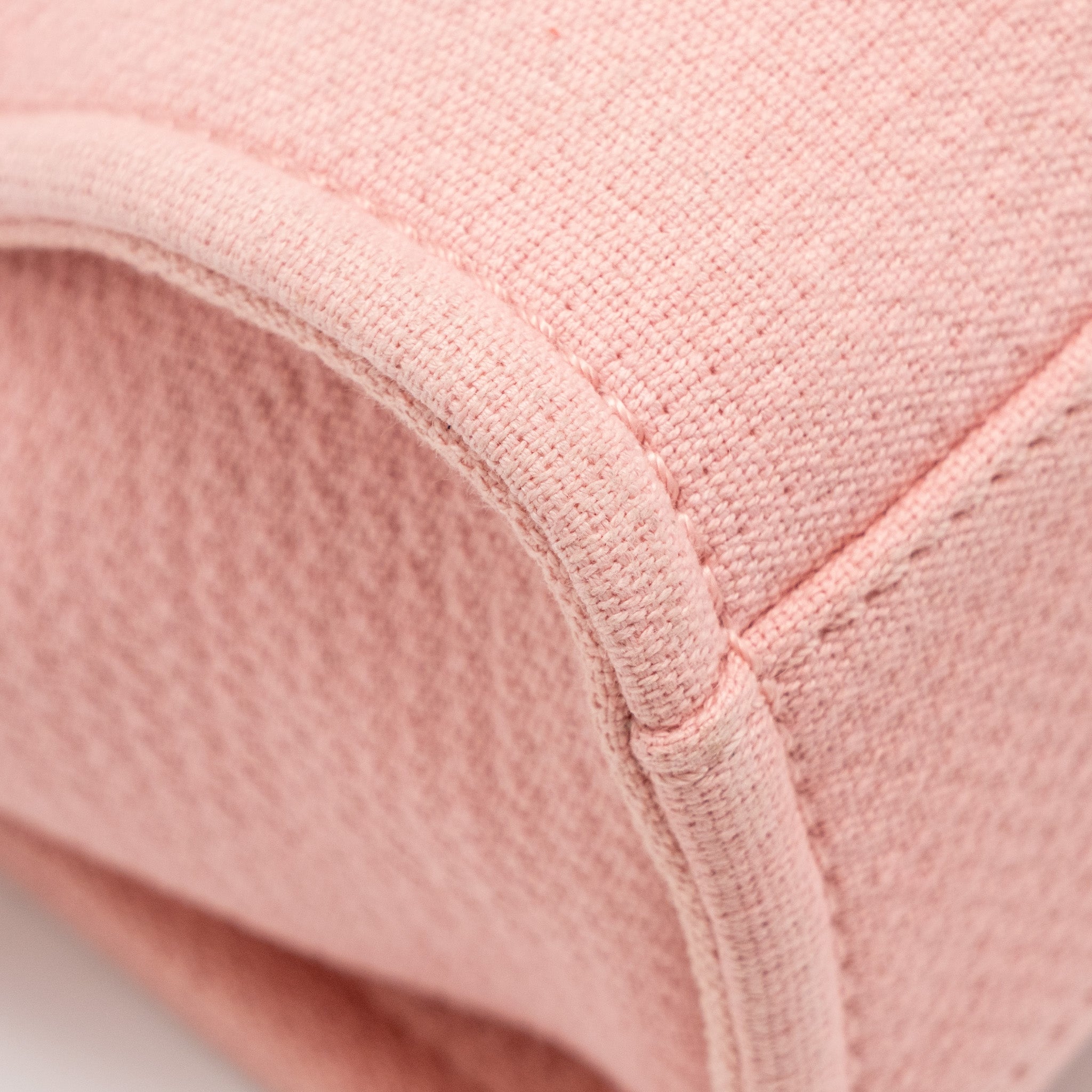 CHANEL DEAUVILLE PM TOTE BAG CANVAS PINK SHW (MICROCHIP)