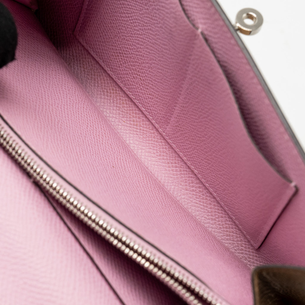 HERMES KELLY TO GO EPSOM CHAI/MAUVE SYLVESTER SHW
