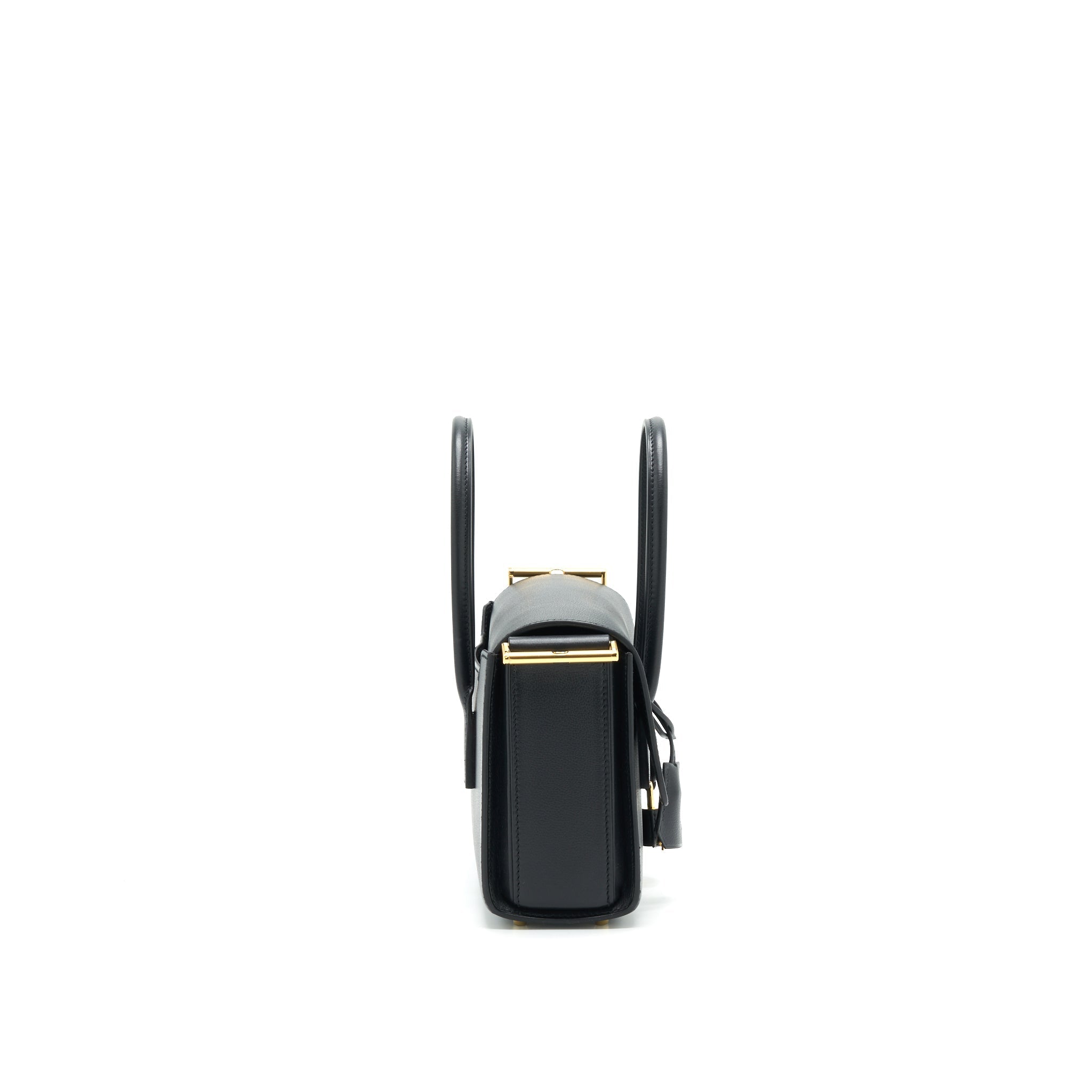 HERMES NEW DRAG 22 BAG BLACK GHW
