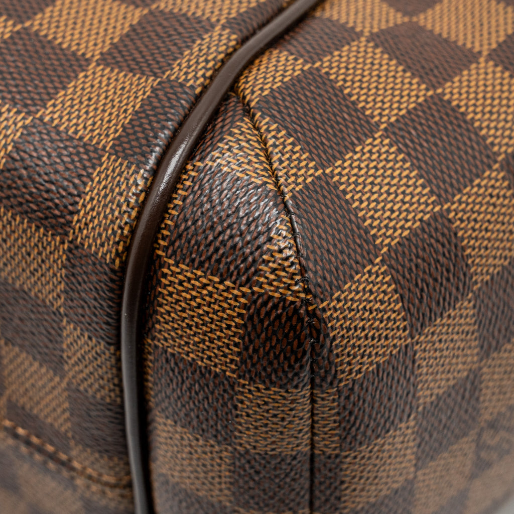 LOUIS VUITTON TOTALLY PM TOTE BAG DAMIER EBENE CANVAS GHW