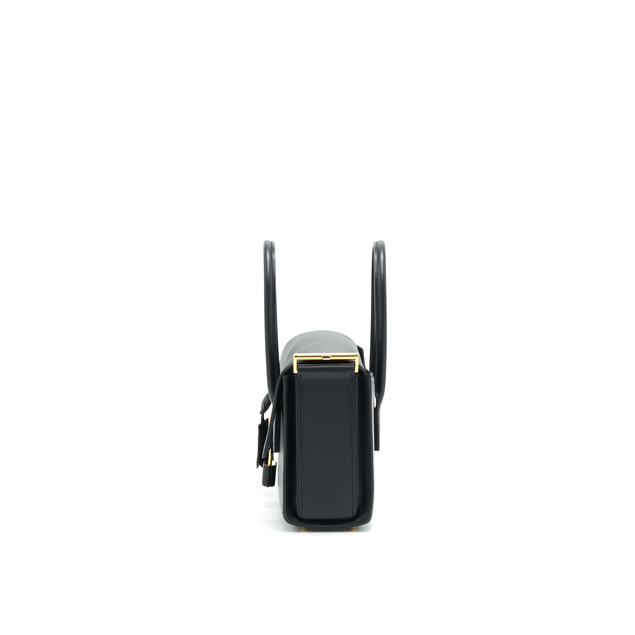 HERMES NEW DRAG 22 BAG BLACK GHW