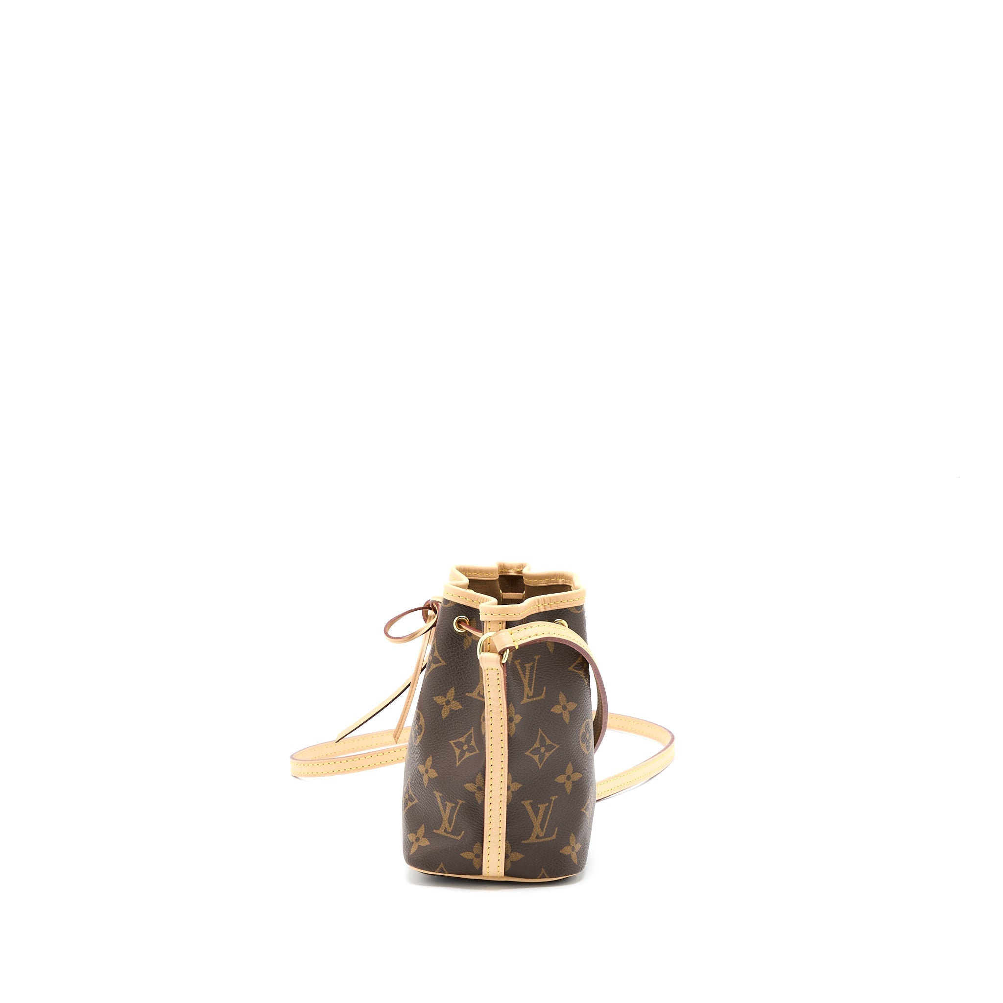 LOUIS VUITTON NANO NOE MONOGRAM CANVAS GHW