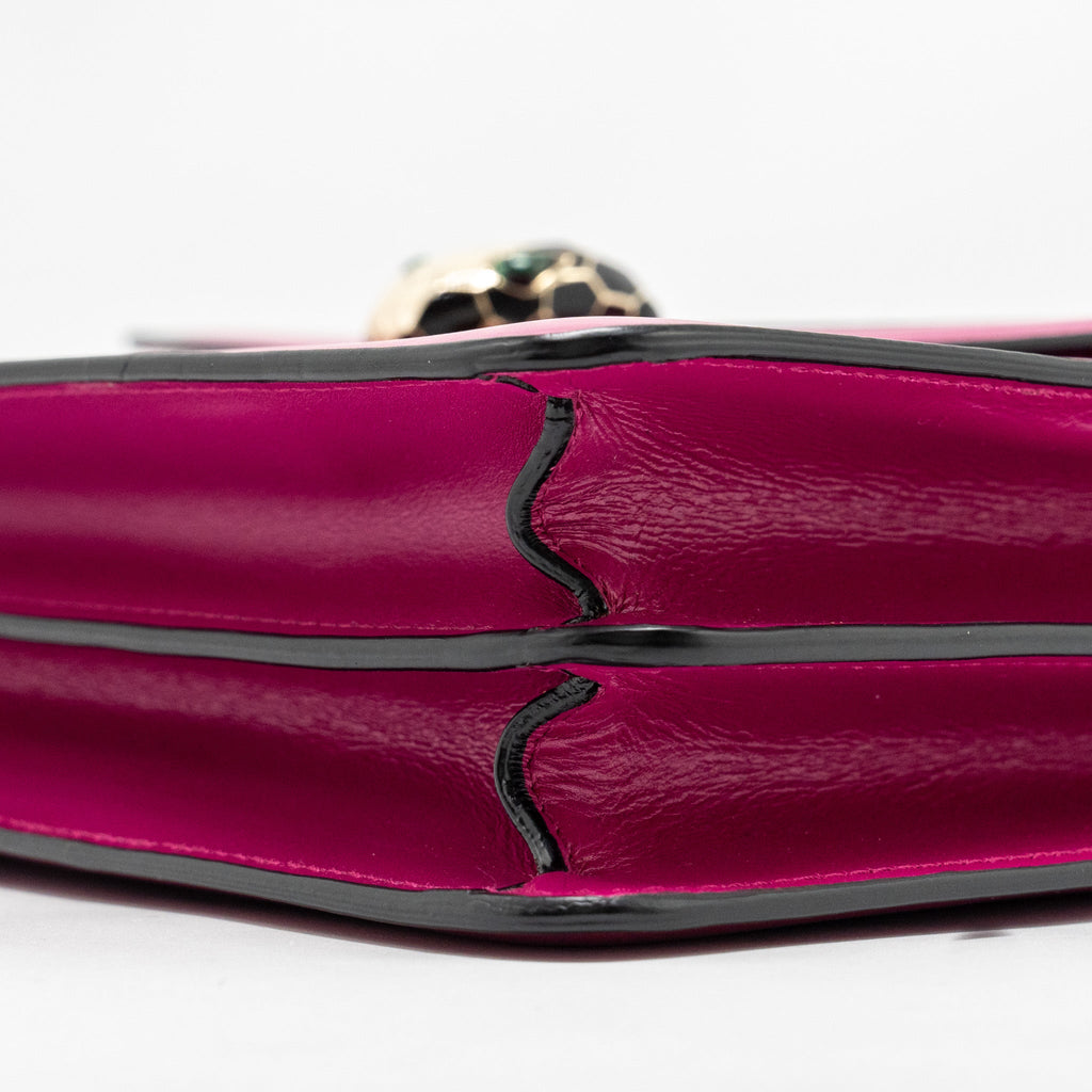 BVLGARI SERPENTI FOREVER BAG CALFSKIN PINK LGHW