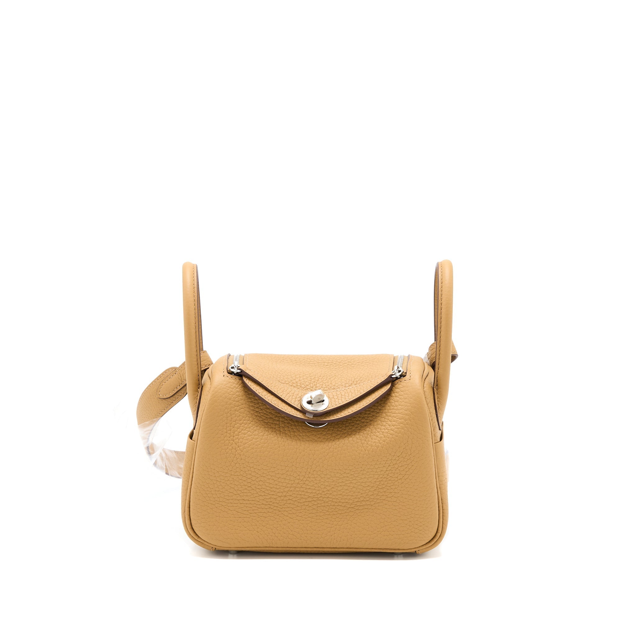 HERMES MINI LINDY CLEMENCE 4B BISCUIT SHW