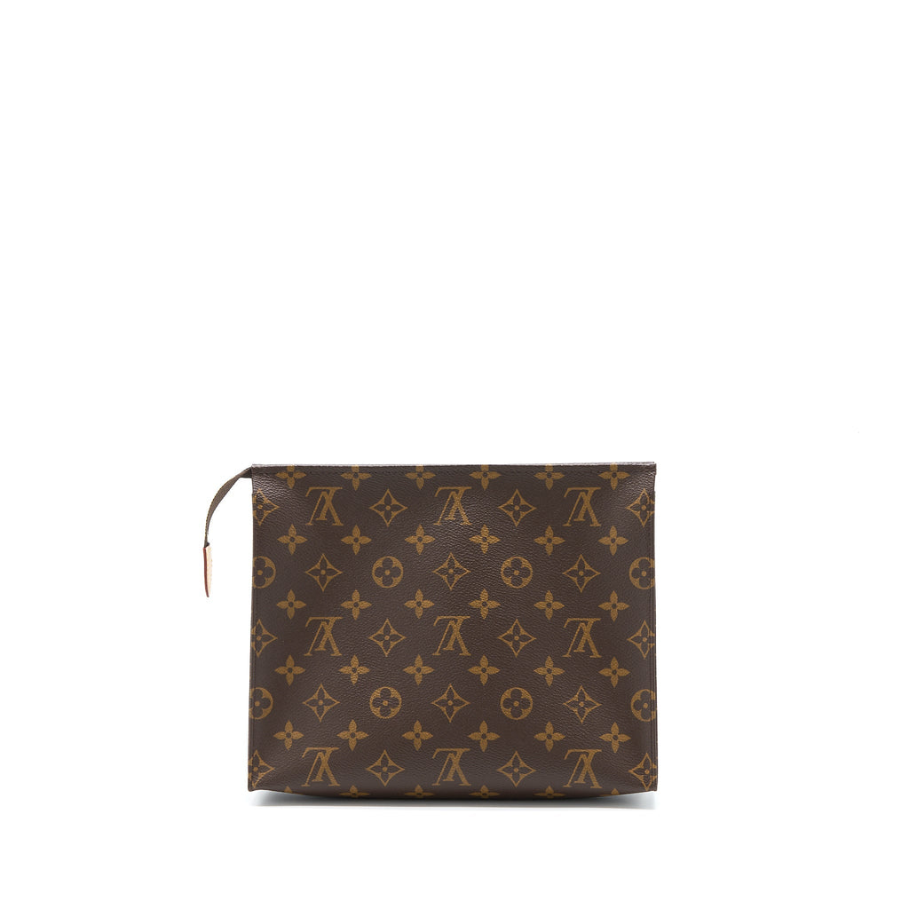 LOUIS VUITTON TOILETRY POCHETTE 26 MONOGRAM CANVAS GHW