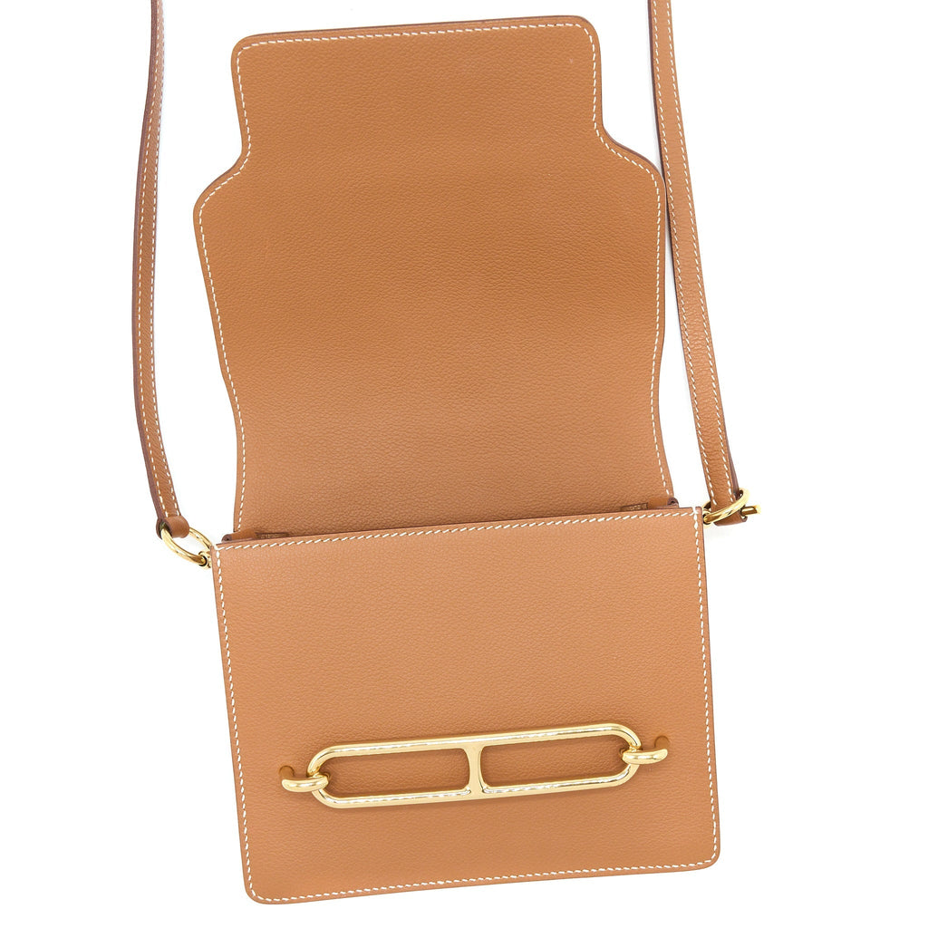 HERMES MINI ROULIS EVERCOLOR GOLD GHW
