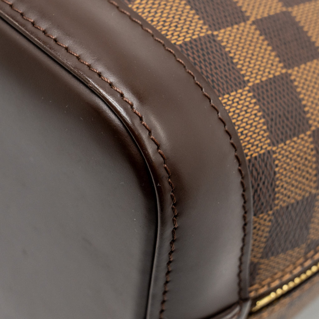 LOUIS VUITTON ALMA PM DAMIER EBENE CANVAS GHW