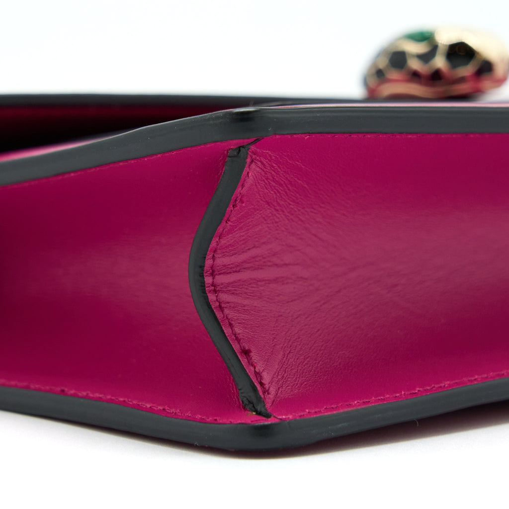 BVLGARI SERPENTI FOREVER WALLET ON CHAIN PINK LGHW