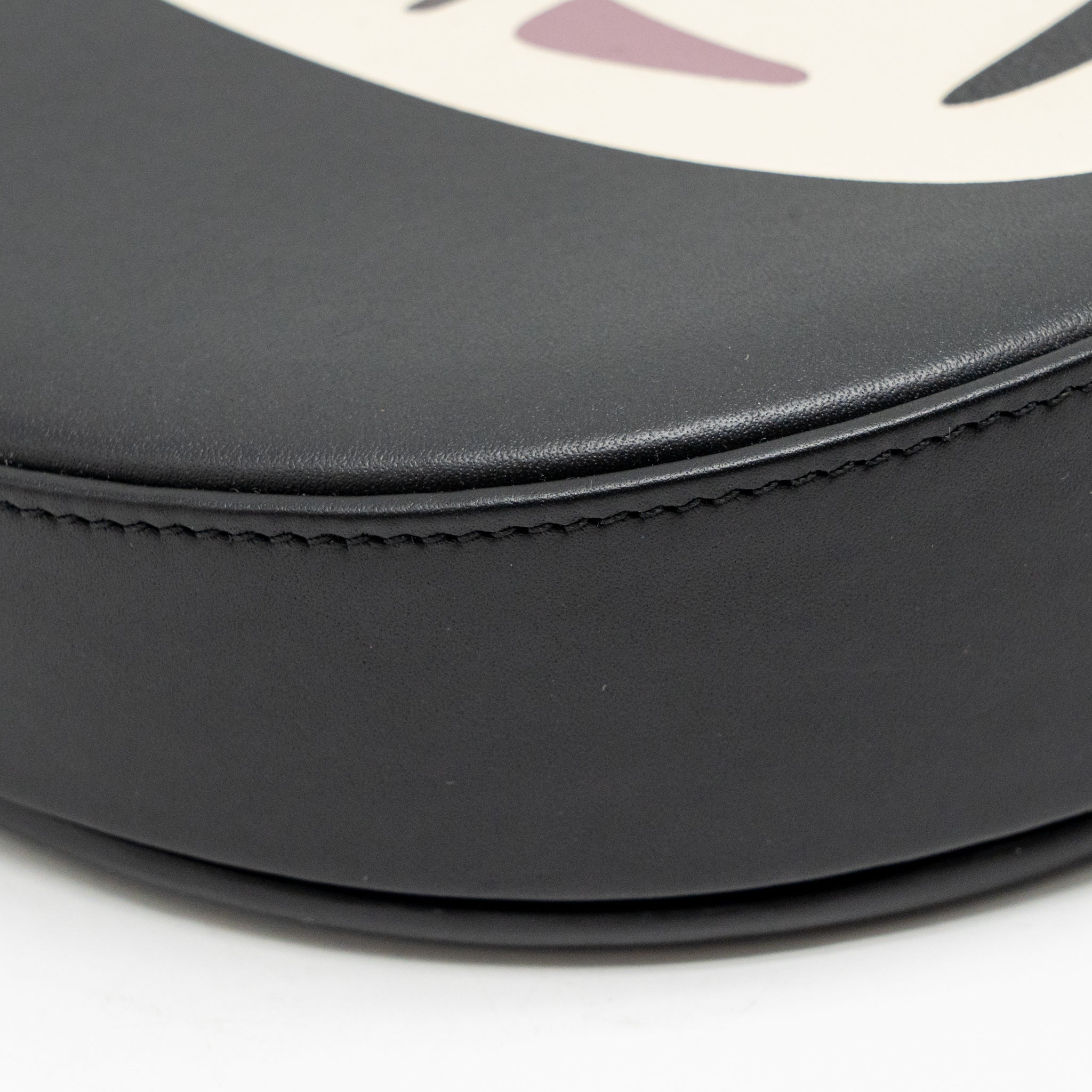 LOEWE X SPIRITED AWAY KAONASHI MINI HEEL POUCH CALFSKIN BLACK SHW