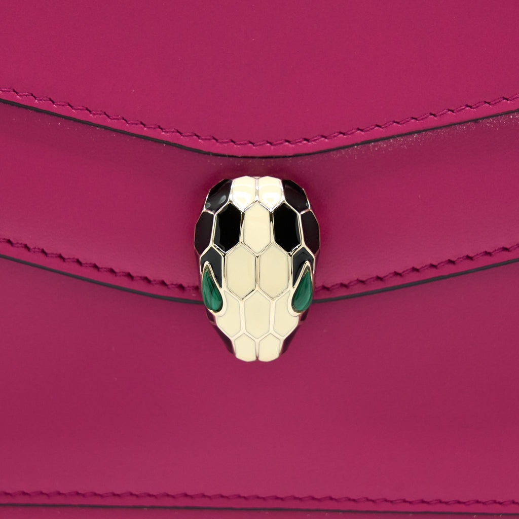 BVLGARI SERPENTI FOREVER WALLET ON CHAIN PINK LGHW