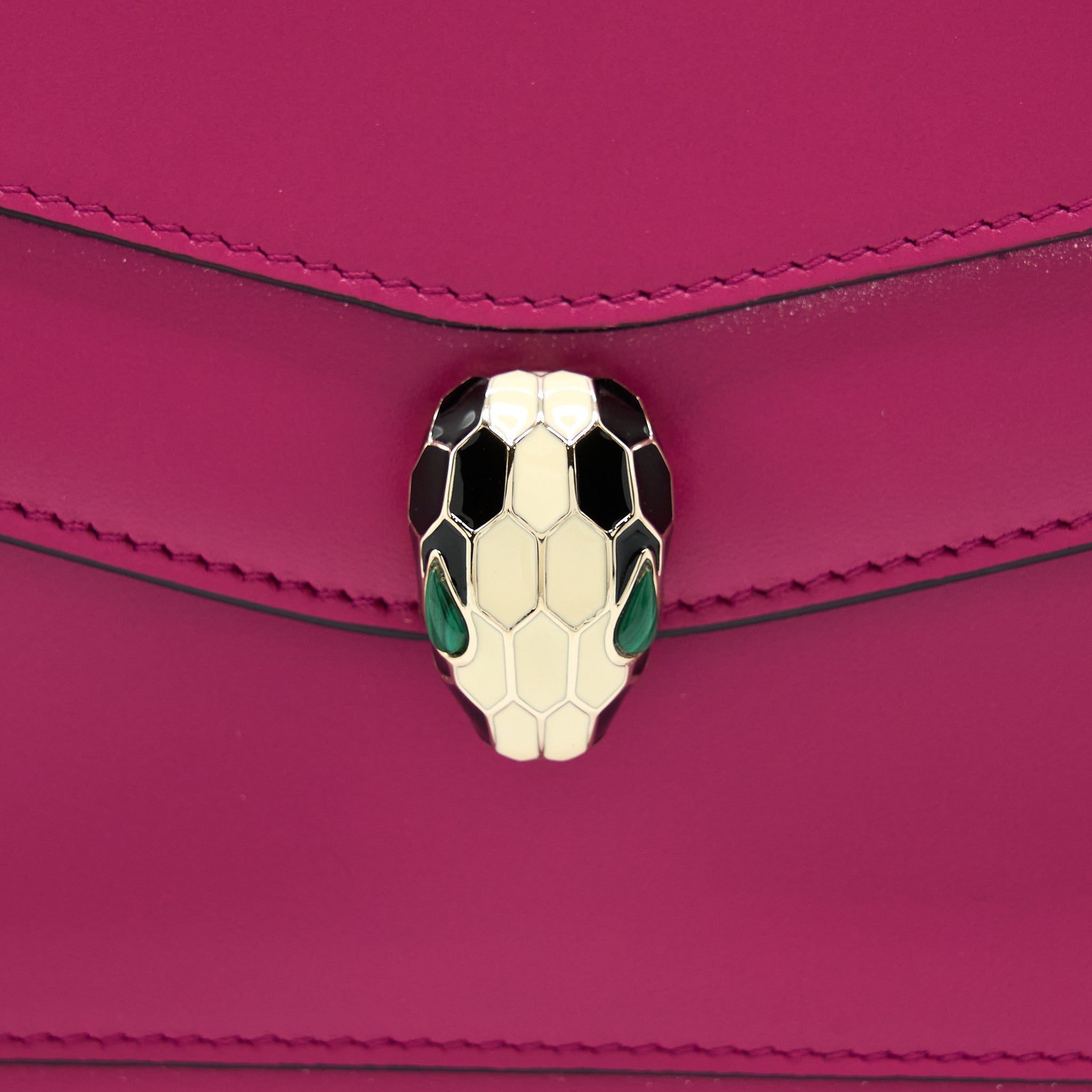 BVLGARI SERPENTI FOREVER WALLET ON CHAIN PINK LGHW