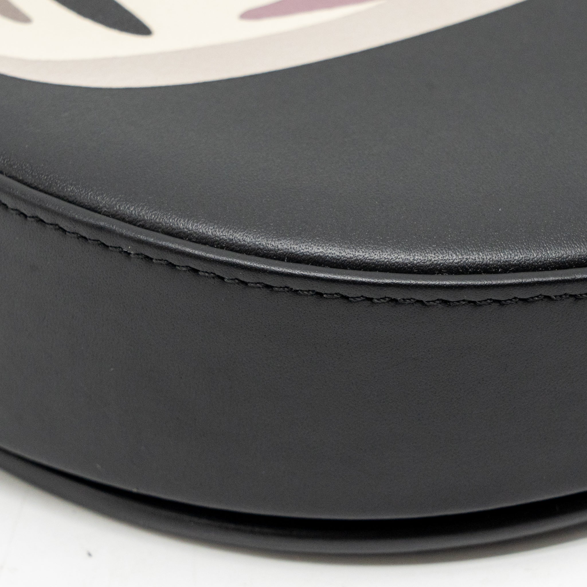 LOEWE X SPIRITED AWAY KAONASHI MINI HEEL POUCH CALFSKIN BLACK SHW