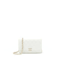 CHANEL 21C WALLET ON CHAIN LIMIT EDITION CAVIAR WHITE LGHW