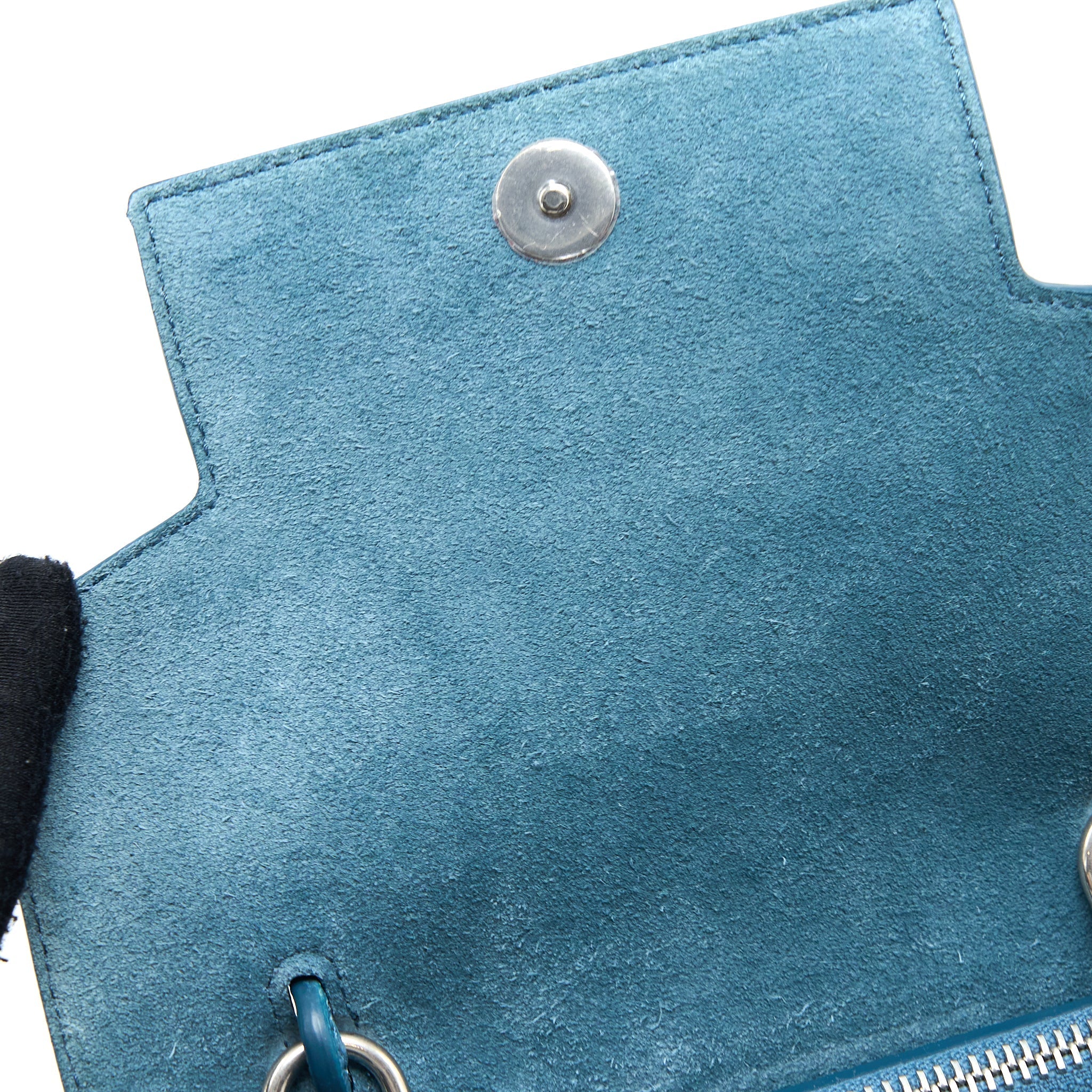 CELINE NANO BELT BAG GRAINED CALFSKIN BLUE SHW