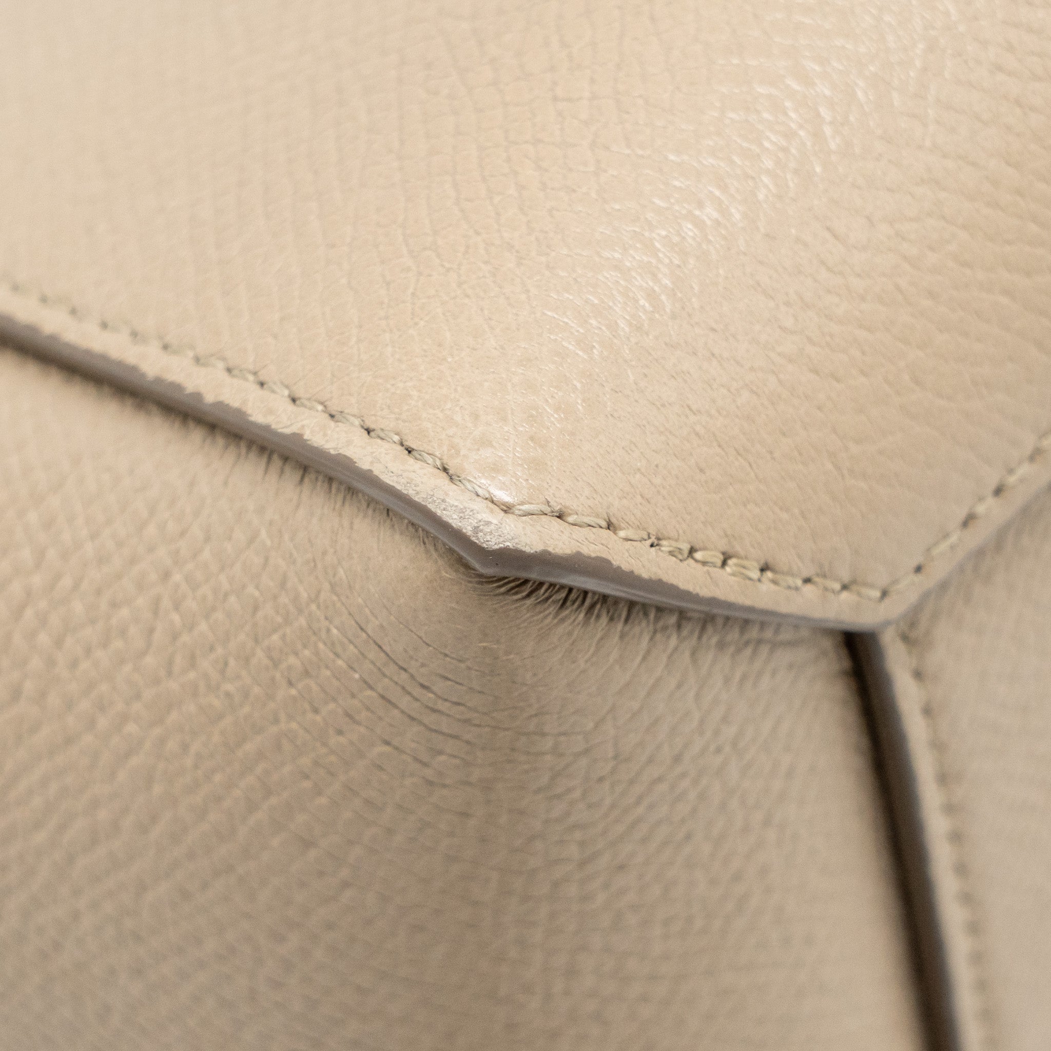 CELINE NANO BELT BAG CALFSKIN LIGHT BEIGE GHW