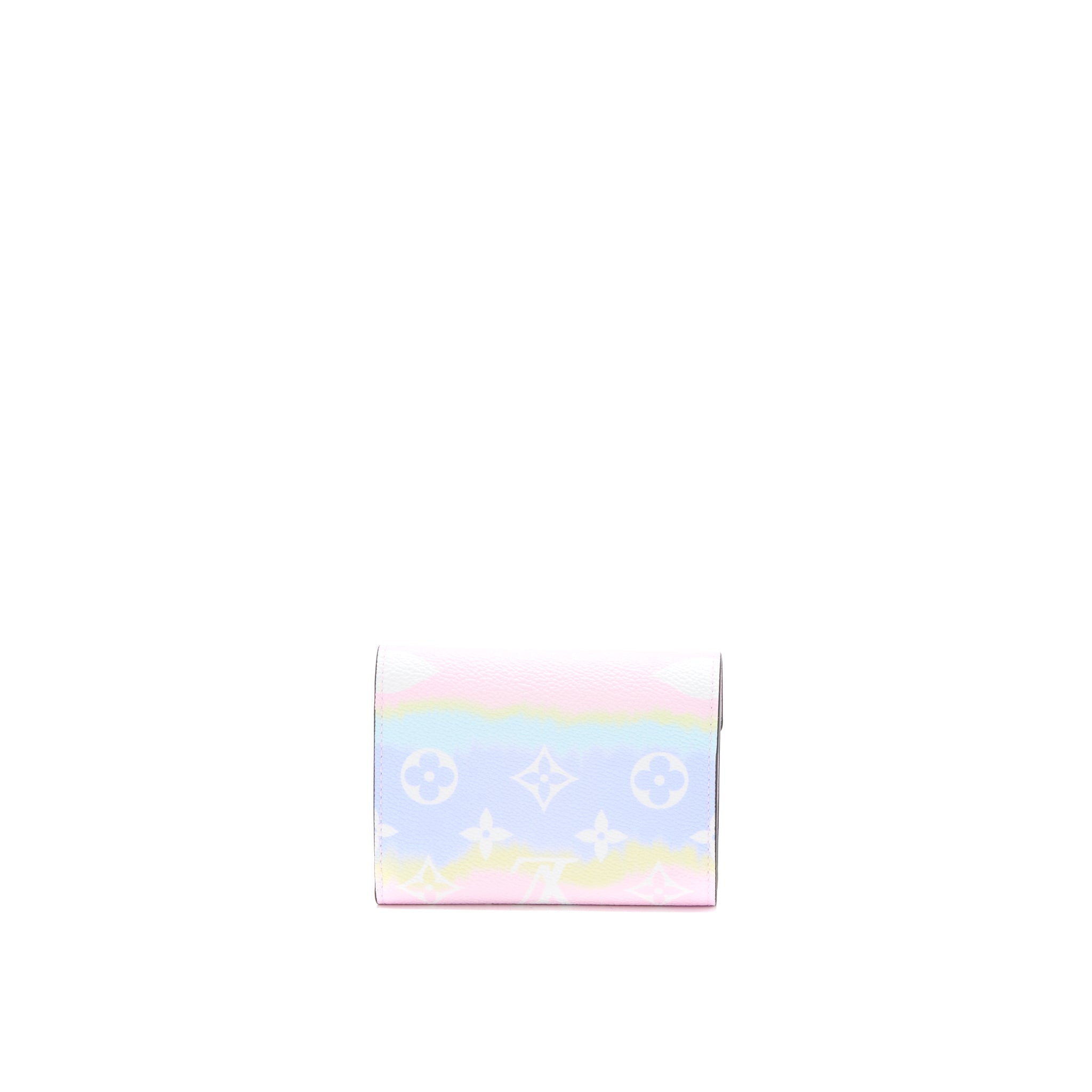 LOUIS VUITTON ESCALE VICTORINE WALLET PINK MULTICOLOUR SHW