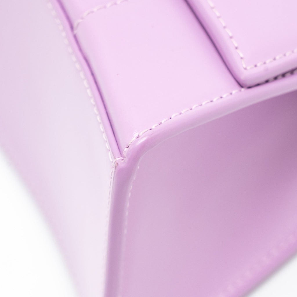 BALENCIAGA SMALL HOURGLASS BAG CALFSKIN LIGHT PURPLE SHW