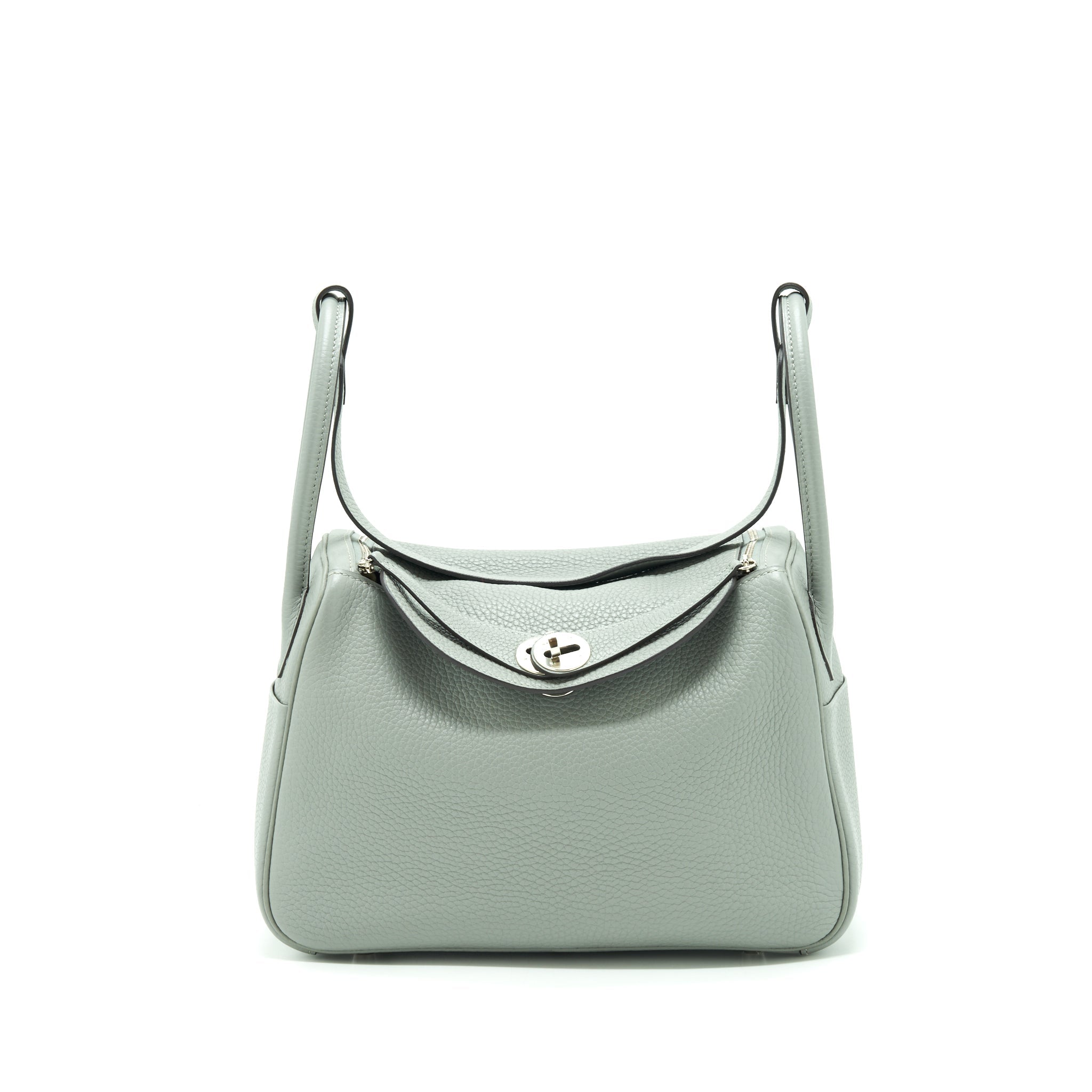 HERMES LINDY 26 CLEMENCE GRIS MOTTE SHW