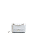 CHANEL MINI 2.55 REISSUE FLAP BAG CALFSKIN LIGHT GREY SHW