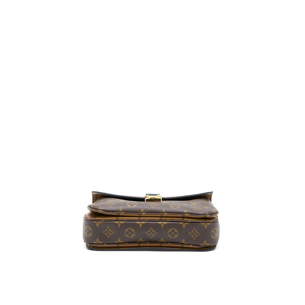 LOUIS VUITTON POCHETTE MÉTIS MONOGRAM REVERSE CANVAS GHW