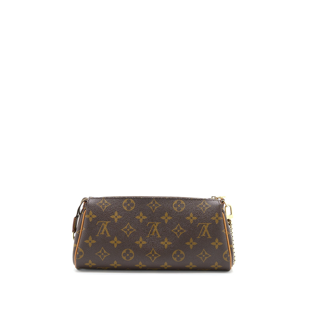 LOUIS VUITTON EVA POCHETTE BAG MONOGRAM CANVAS GHW