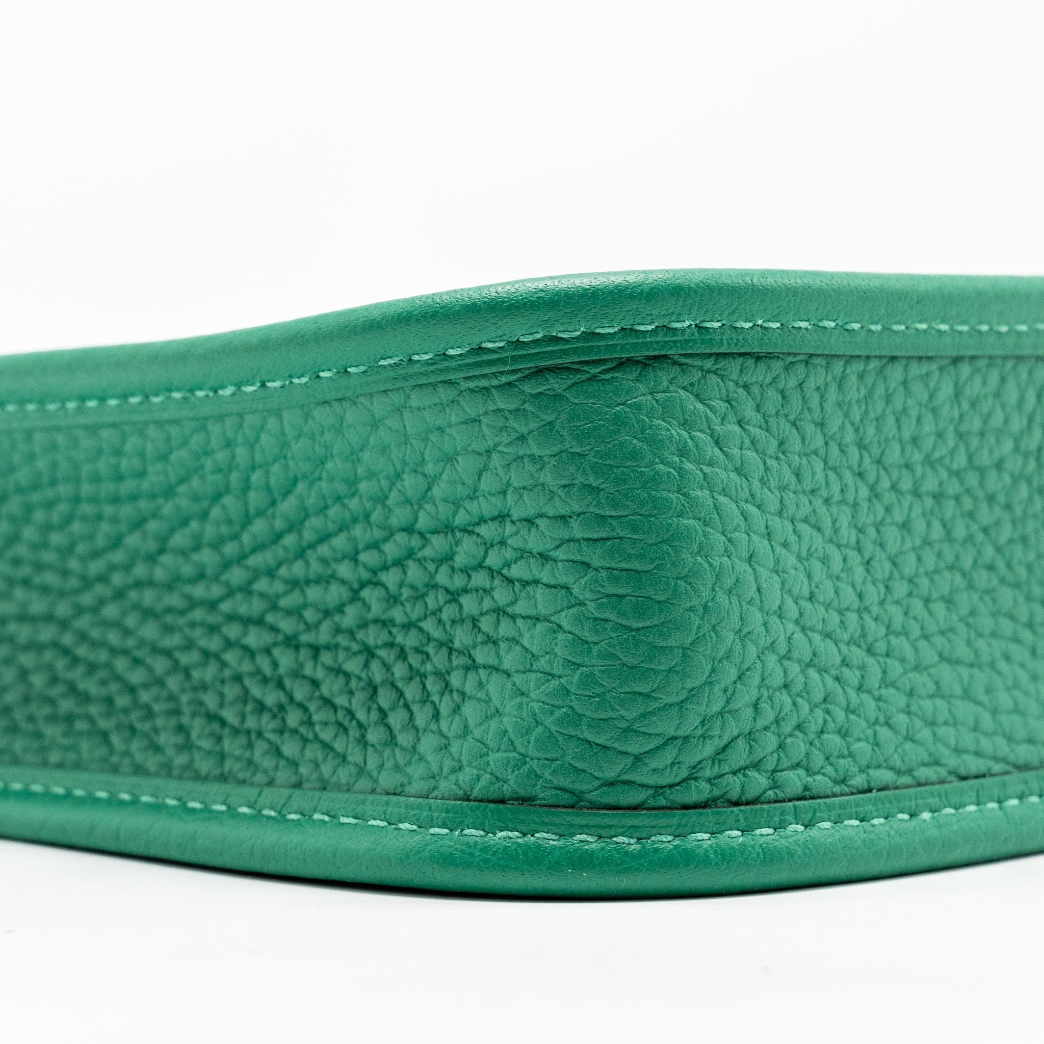 HERMES MINI EVELYN CLEMENCE VERT VERTIGO GHW