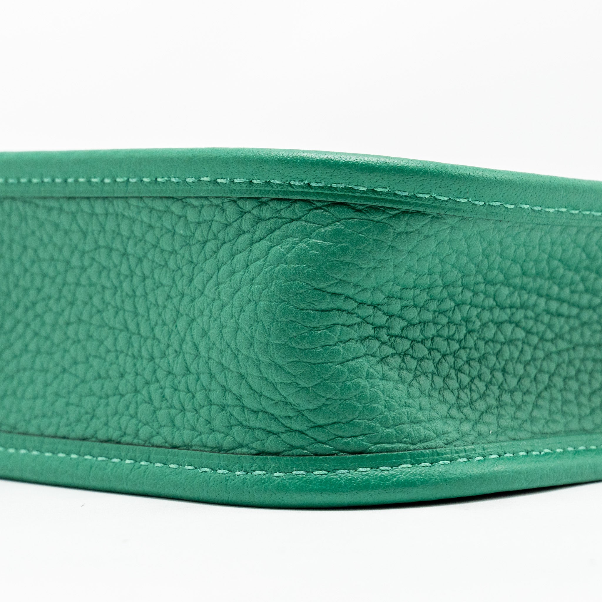 HERMES MINI EVELYN CLEMENCE VERT VERTIGO GHW