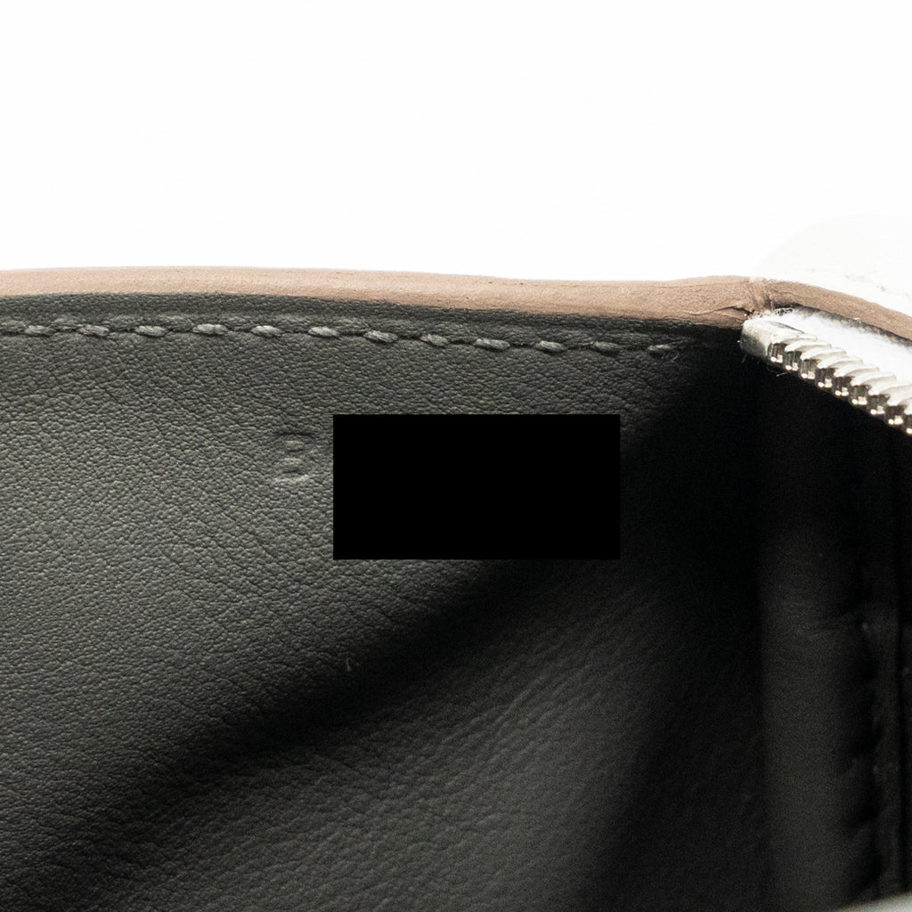 HERMES MINI LINDY SWIFT GRIS PALE/ GRIS MEYER SHW