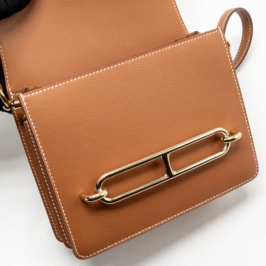 HERMES MINI ROULIS EVERCOLOR GOLD LGHW