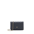 CHANEL CLASSIC WALLET ON CHAIN CAVIAR NAVY BLUE LGHW