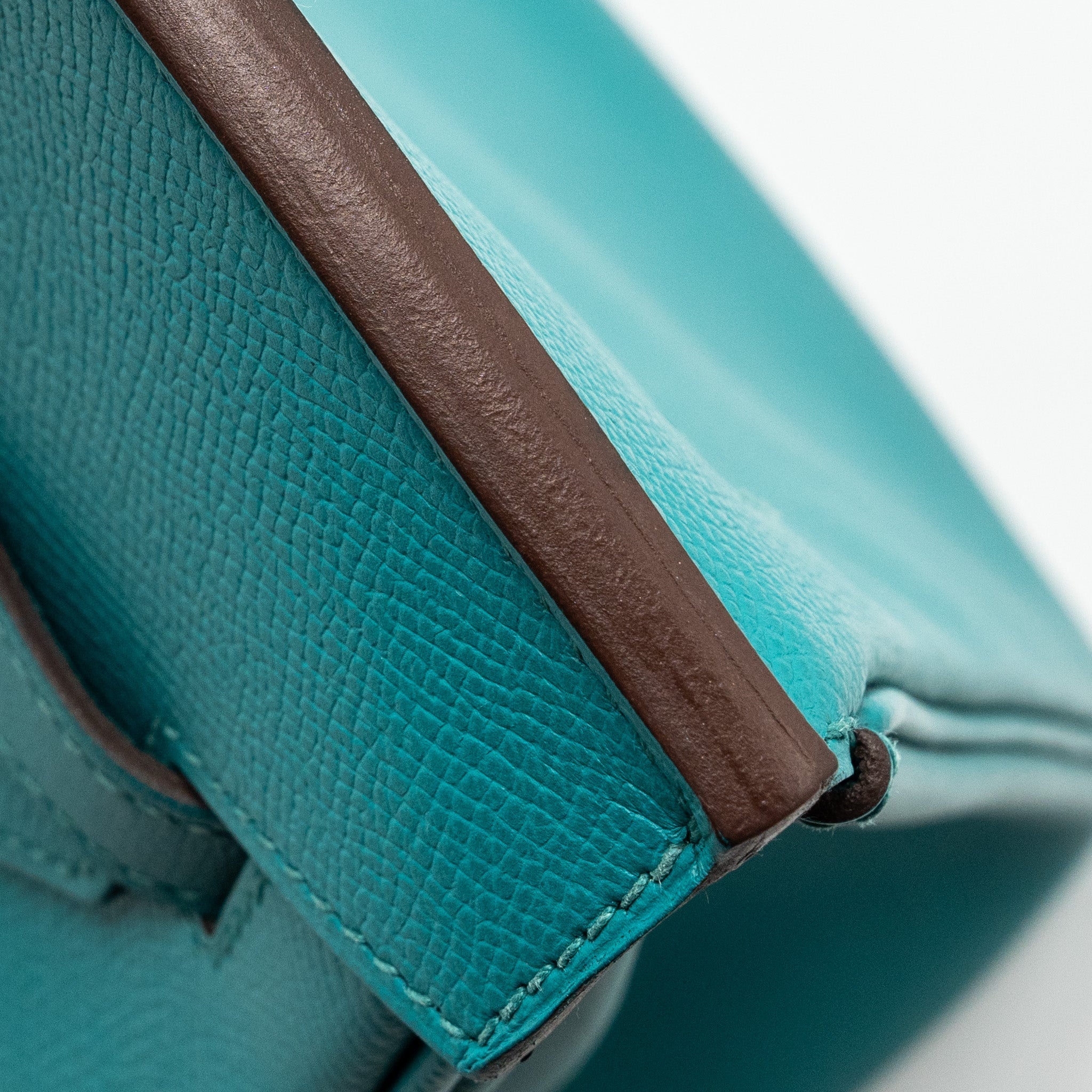 HERMES BIRKIN 35 EPSOM BLUE PAON SHW