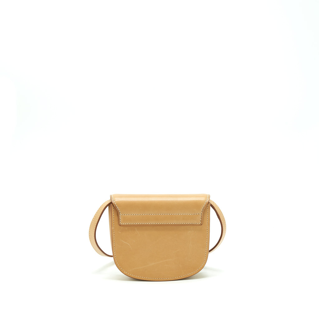 SAINT LAURENT/YSL VINTAGE KAIA BAG CALFSKIN TAN GHW