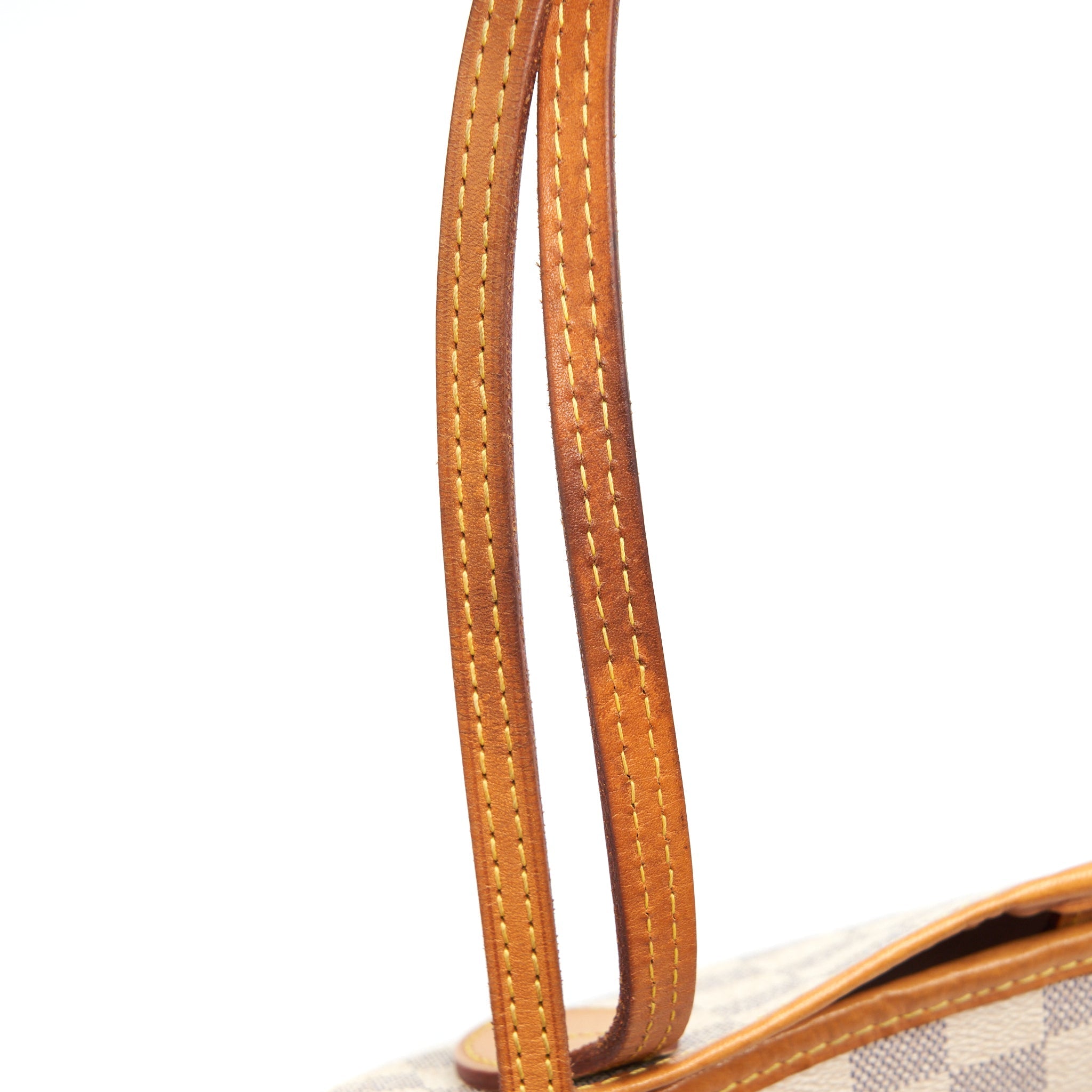 LOUIS VUITTON NEVERFULL MM DAMIER AZUR GHW