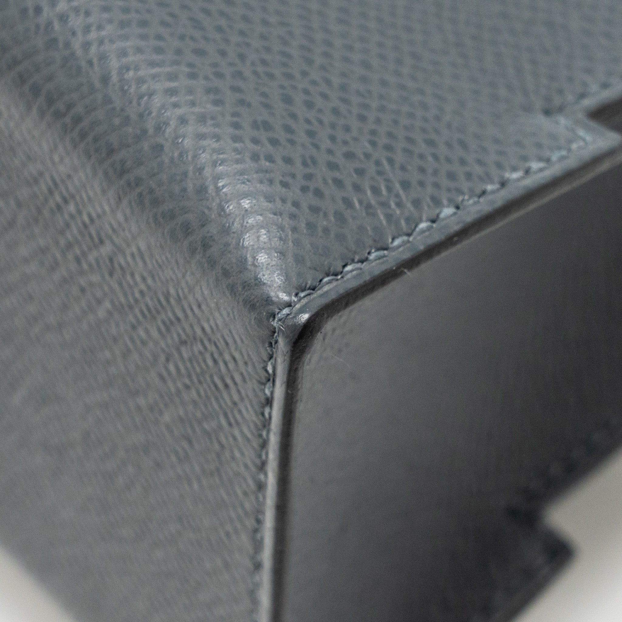 HERMES KELLY DOLE PICTO EPSOM GRIS MISTY/BLACK/VERT FIZZ/ALEZAN SHW