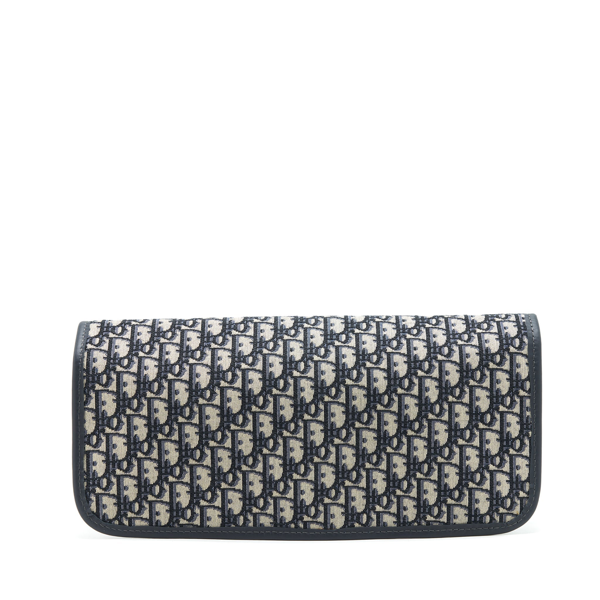 DIOR FOLDER CLUTCH OBLIQUE CANVAS