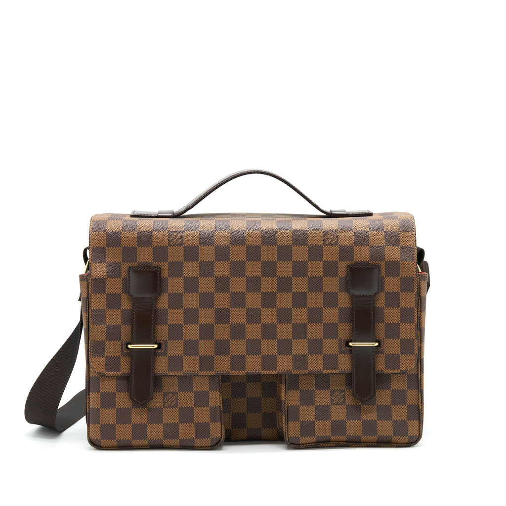 LOUIS VUITTON VINTAGE DAMIER EBENE MESSANGER BAG