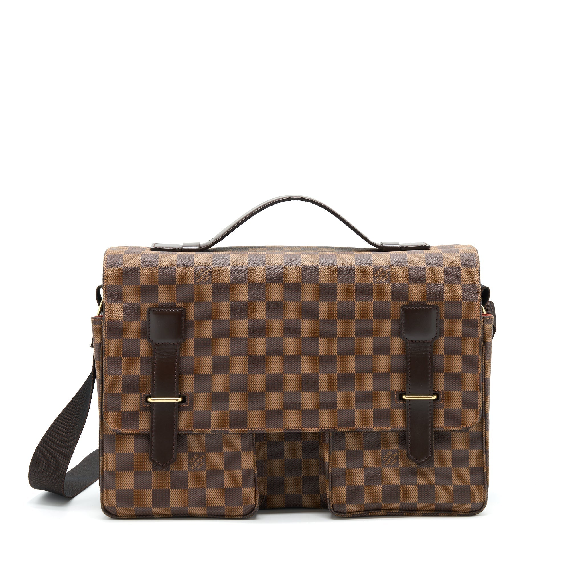 LOUIS VUITTON VINTAGE DAMIER EBENE MESSANGER BAG
