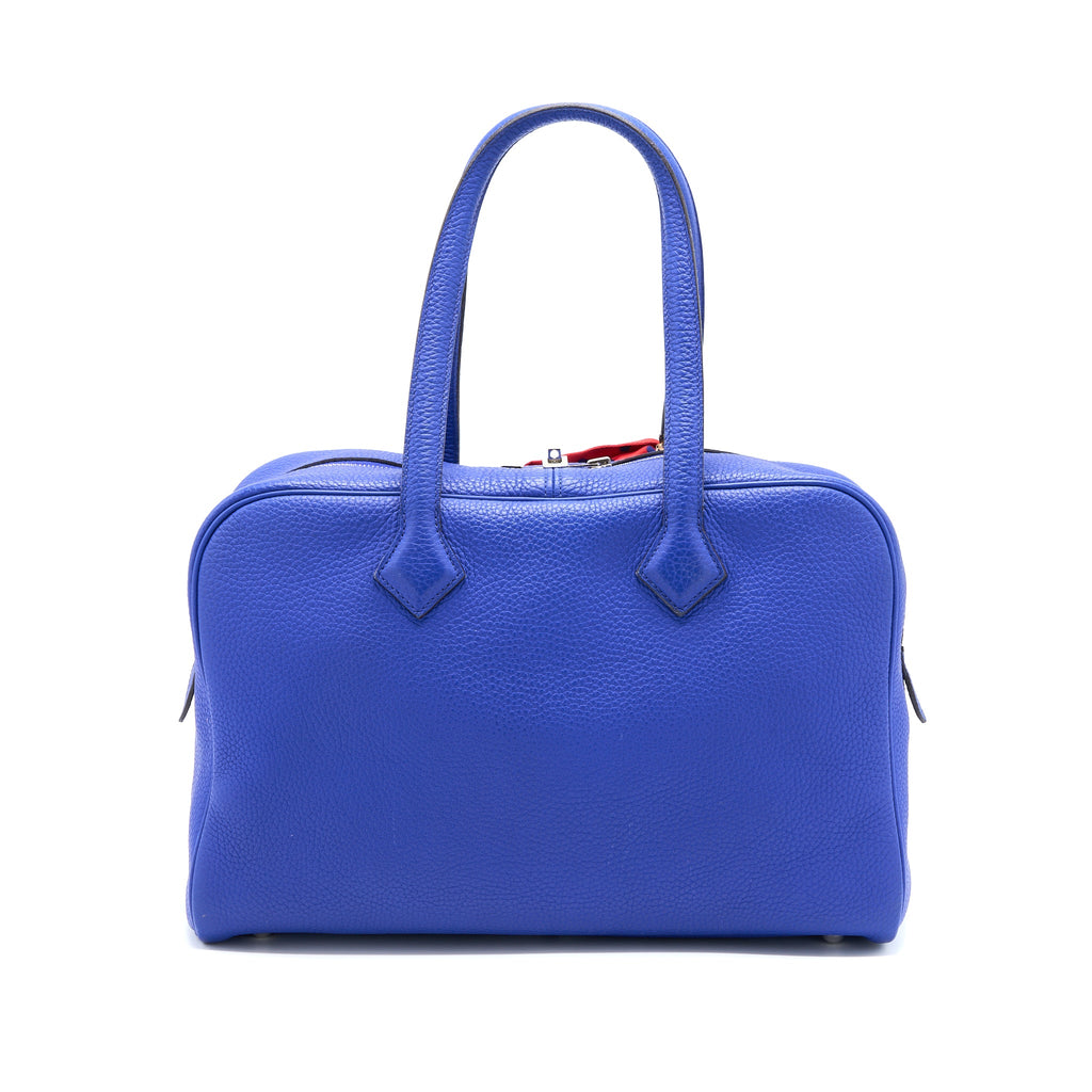 HERMES VICTORIA 35 CLEMENCE ELECTRIC BLUE SHW