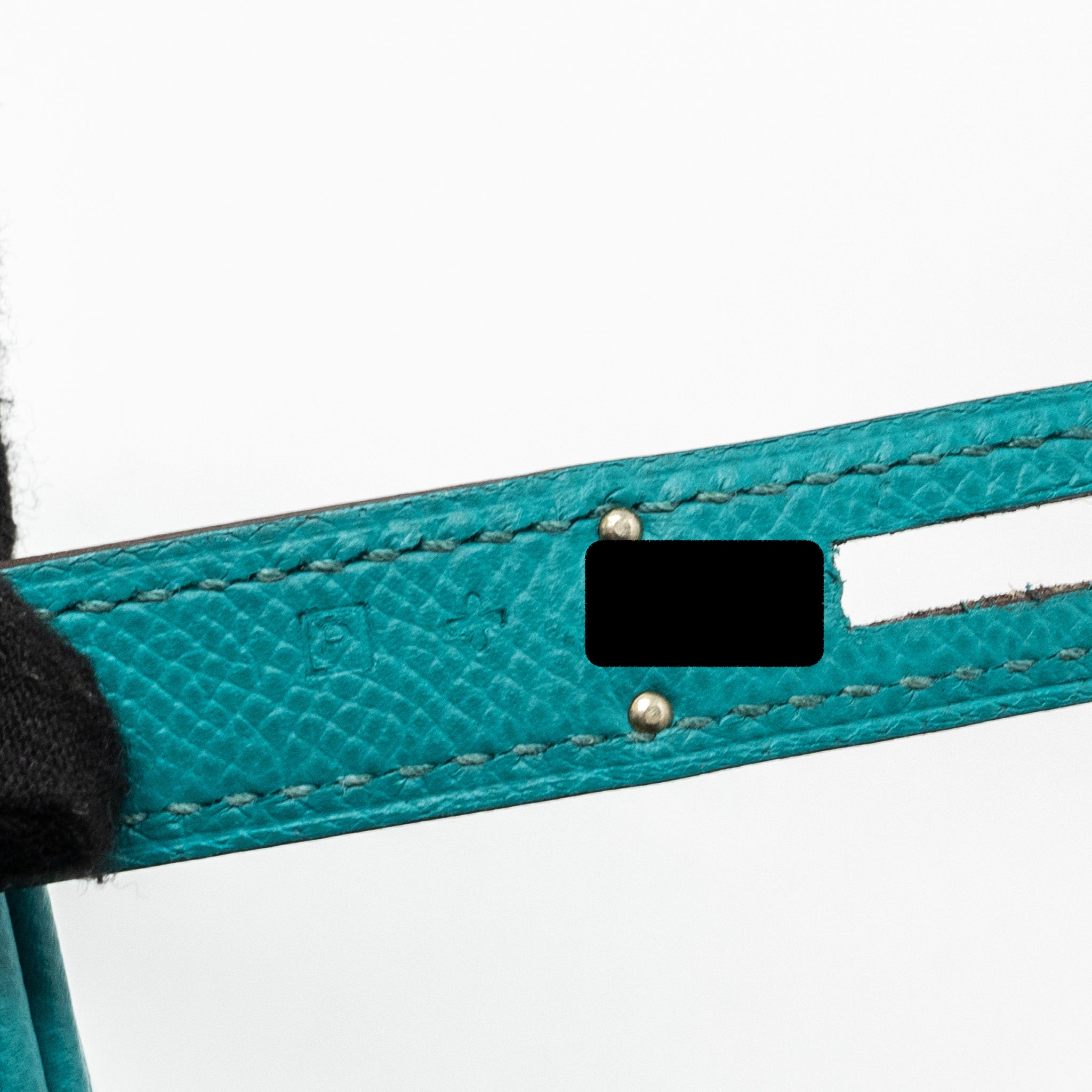 HERMES BIRKIN 35 EPSOM BLUE PAON SHW