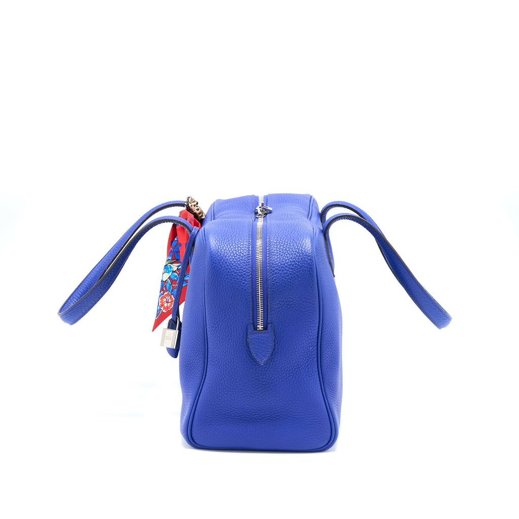 HERMES VICTORIA 35 CLEMENCE ELECTRIC BLUE SHW