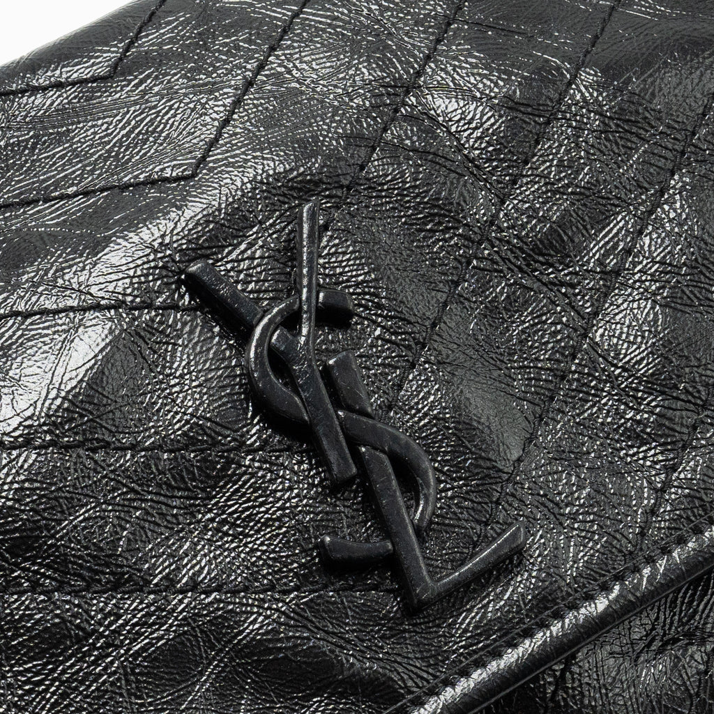SAINT LAURENT/ YSL MEDIUM NIKI CALFSKIN BLACK SHW