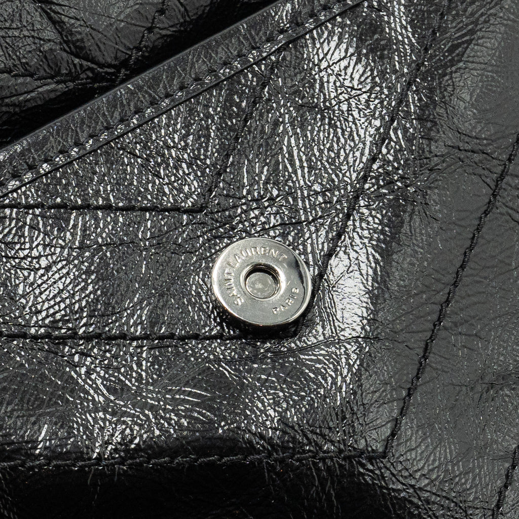 SAINT LAURENT/ YSL MEDIUM NIKI CALFSKIN BLACK SHW