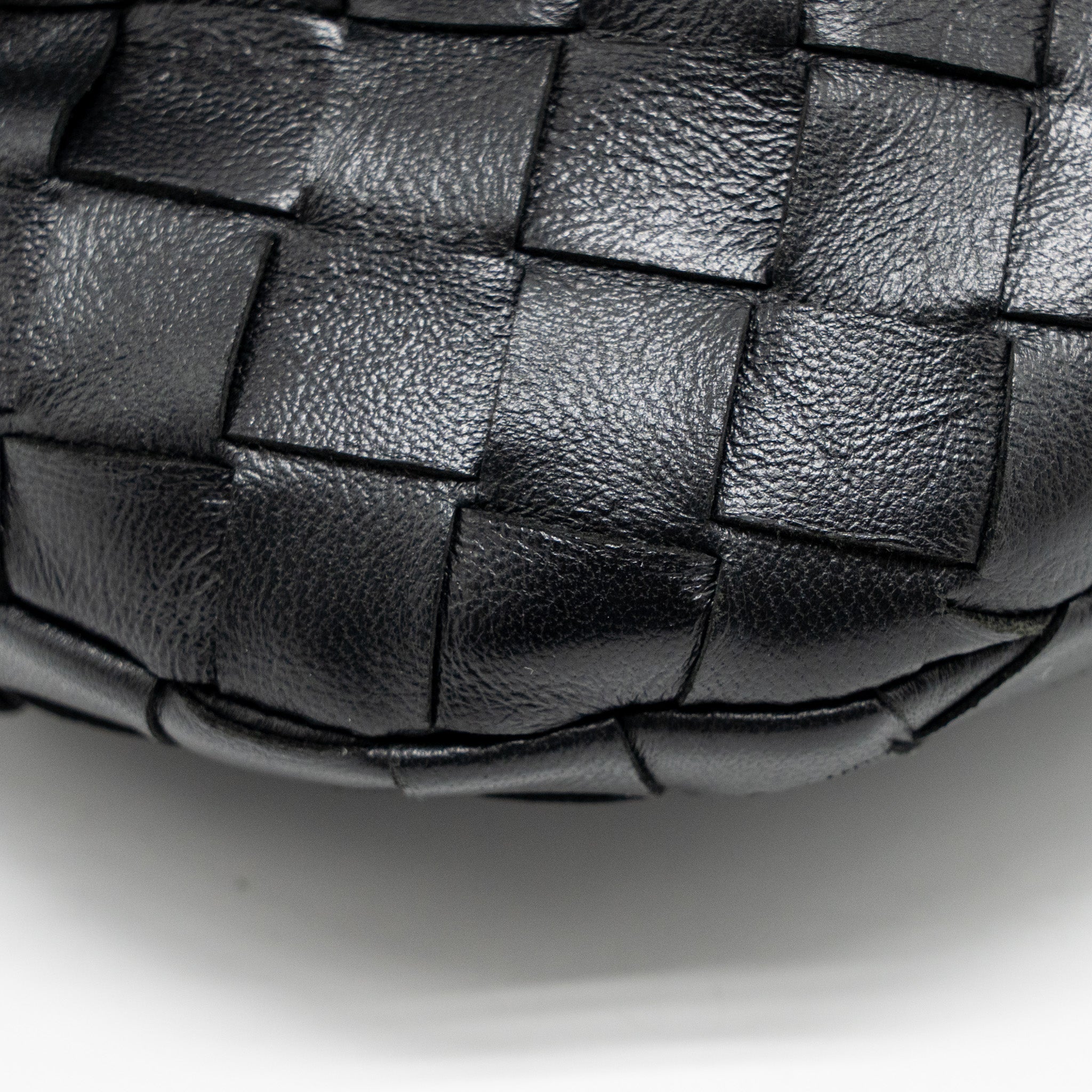 BOTTEGA VENETA CANDY JODIE BAG LAMBSKIN BLACK SHW