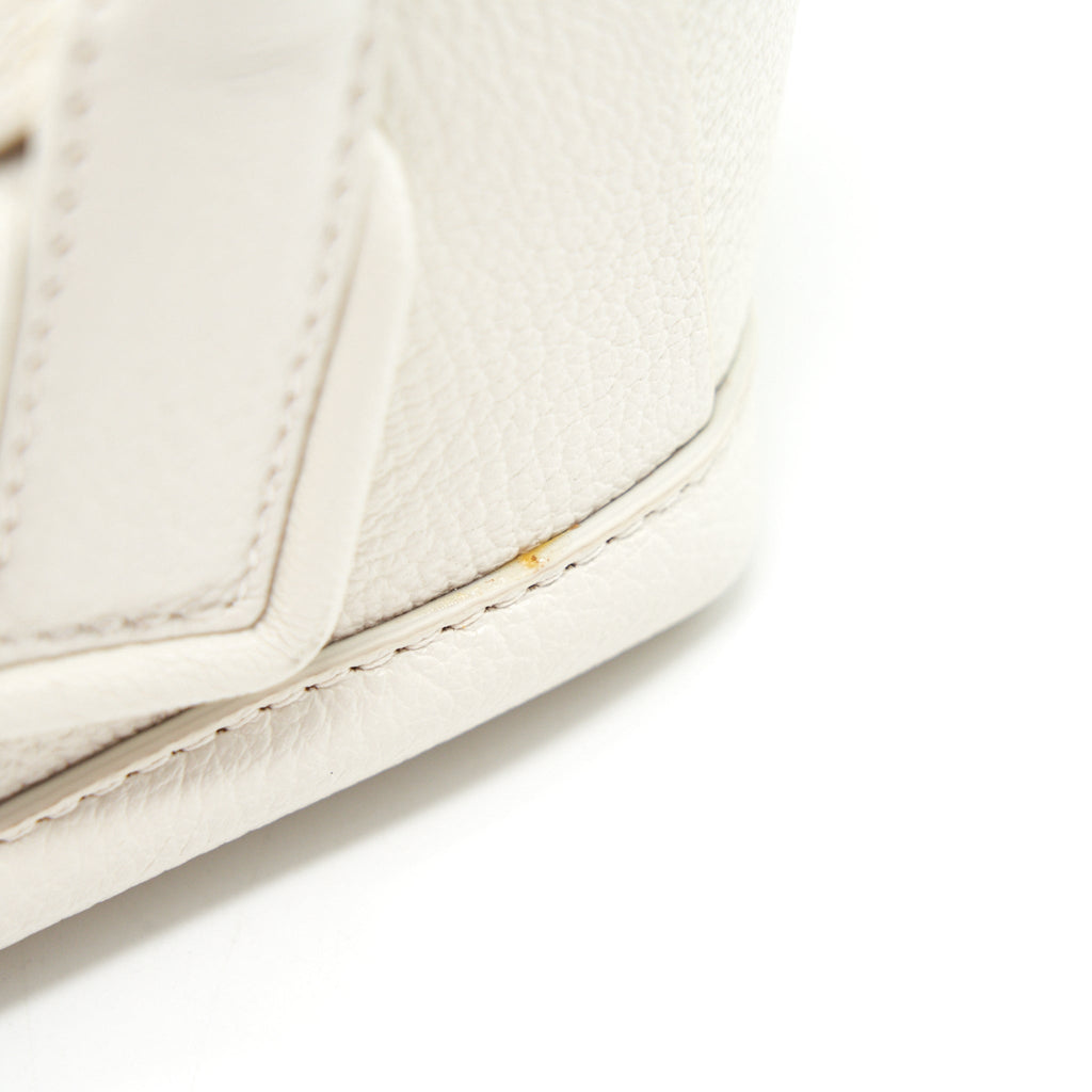 BOTTEGA VENETA MINI ARCO BAG WHITE