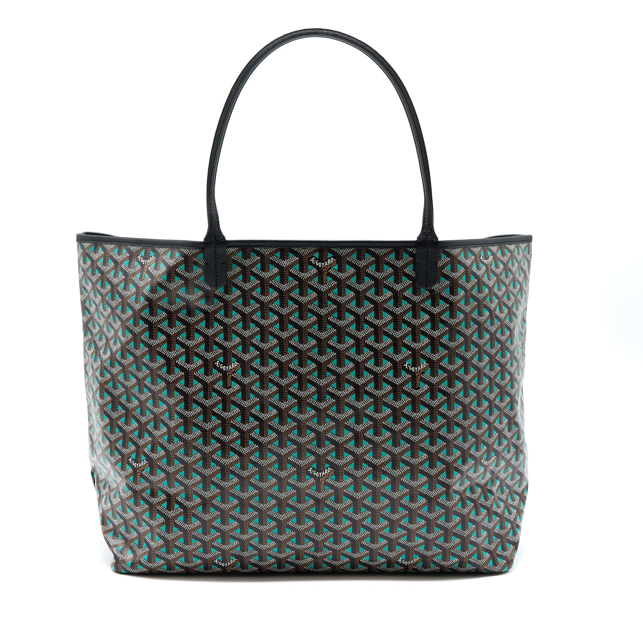 GOYARD SAINT LOUIS TOTE GM TURQUOISE BLUE