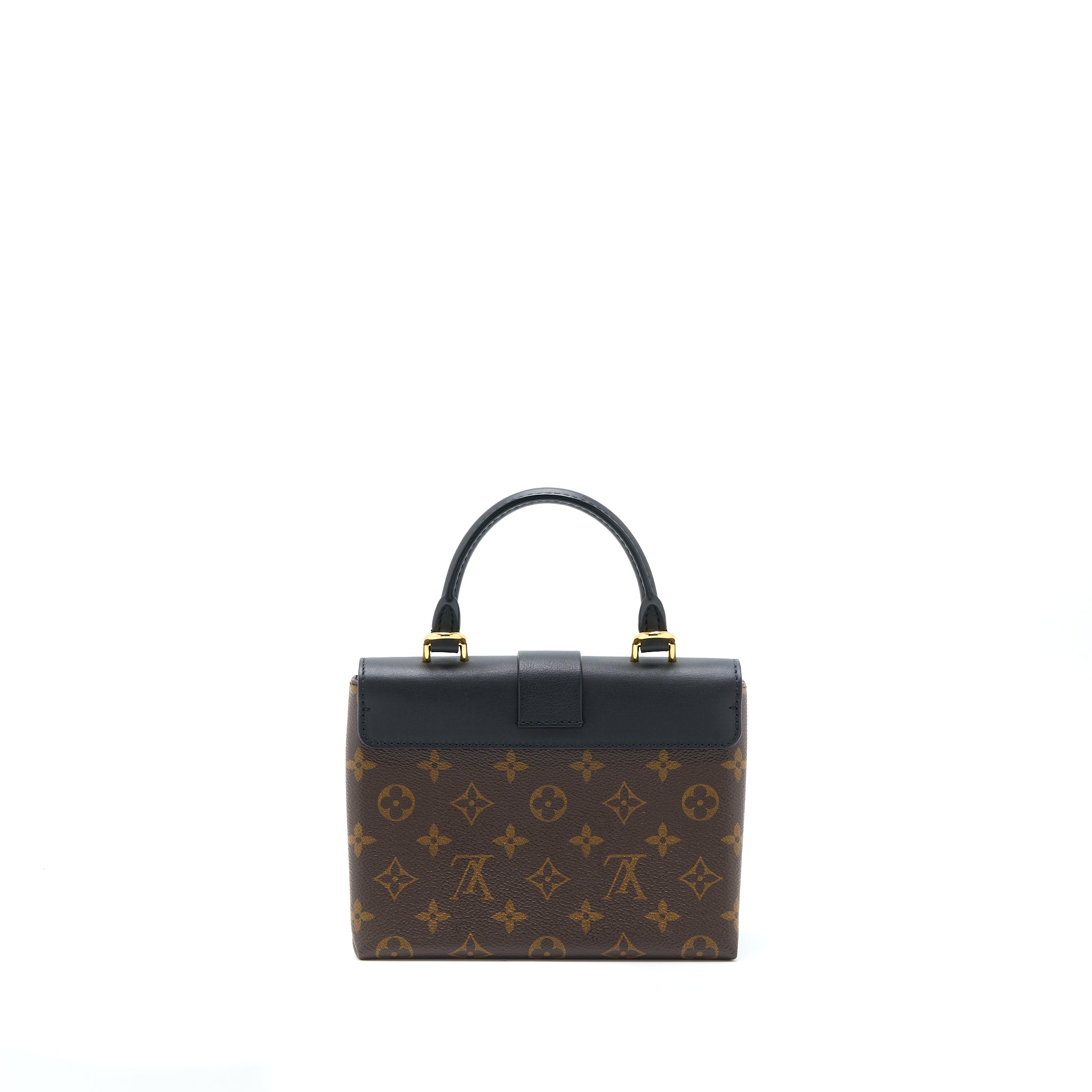 LOUIS VUITTON LOCKY BB MONOGRAM CANVAS/LEATHER BLACK GHW