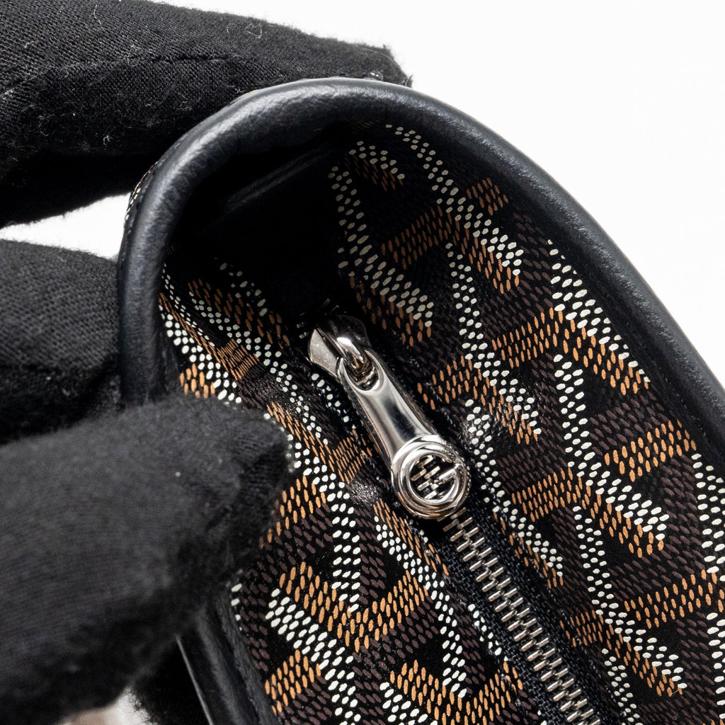 GOYARD ARTOIS PM TOTE BAG GOYARDLINE CANVAS BLACK SHW