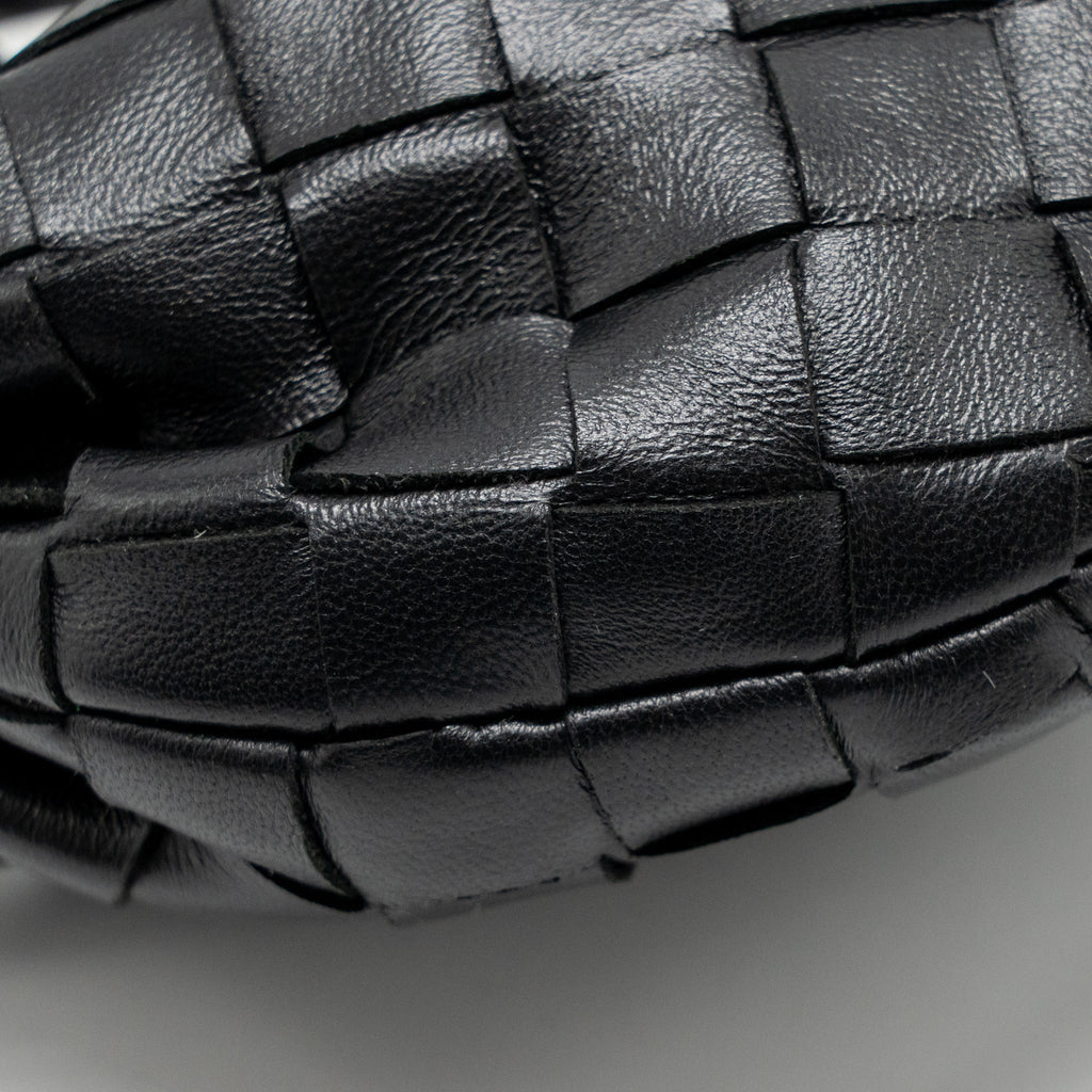 BOTTEGA VENETA CANDY JODIE BAG LAMBSKIN BLACK SHW