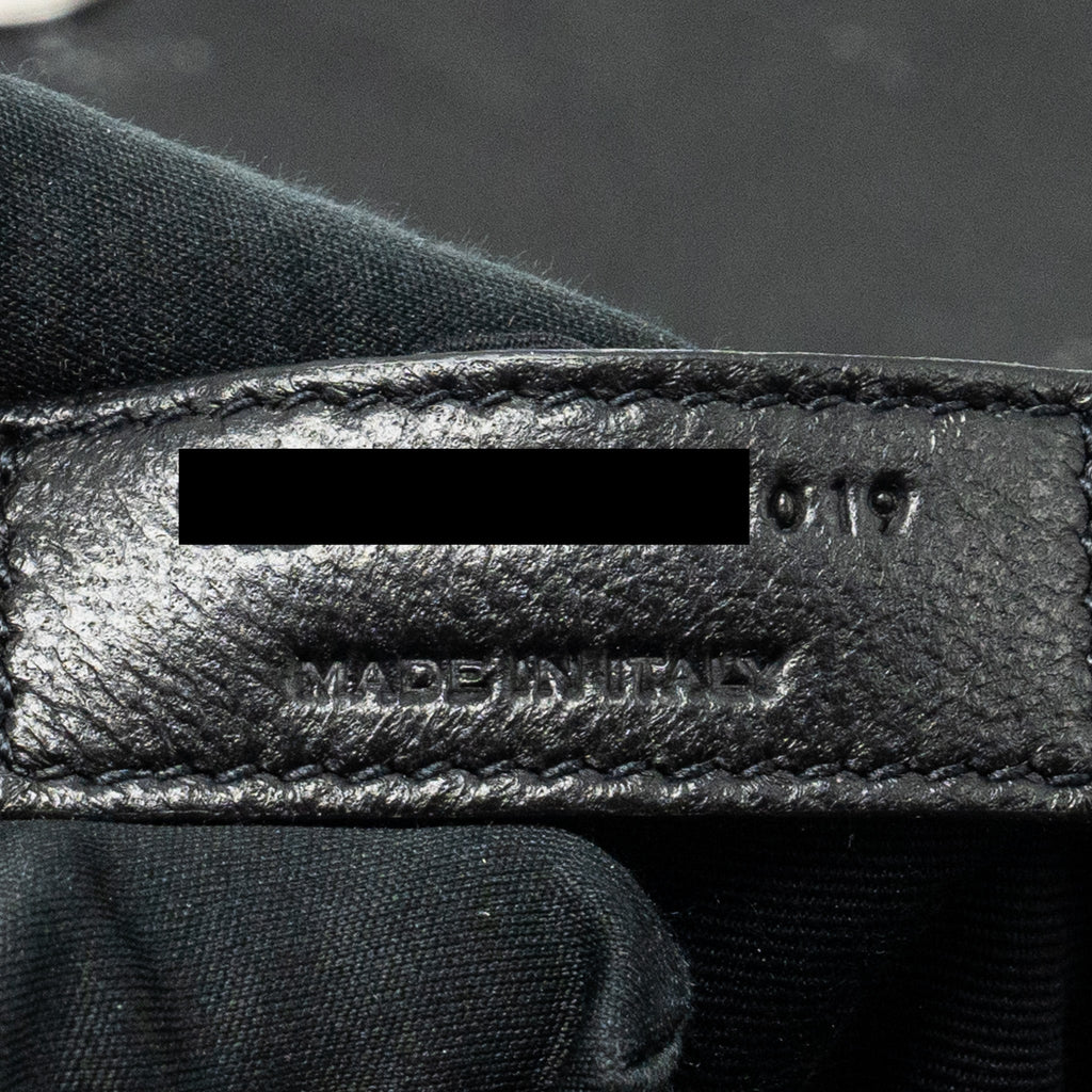 SAINT LAURENT/ YSL MEDIUM NIKI CALFSKIN BLACK SHW