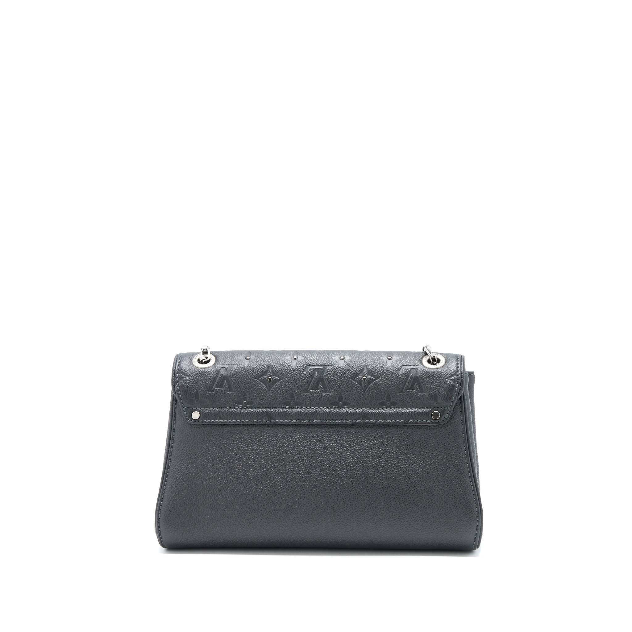 LOUIS VUITTON SAINT GERMAINE CROSSBODY BAG MONOGRAM EMPREINTE BLACK BRUSHED SHW